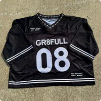 T-Shirt Oversize Col V N°8